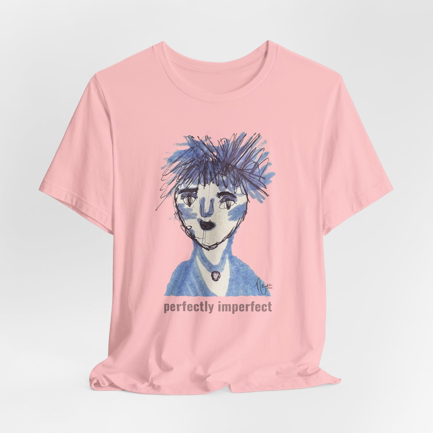 Perfectly Imperfect Adult Tee - Original artwork by Nivekle Studio