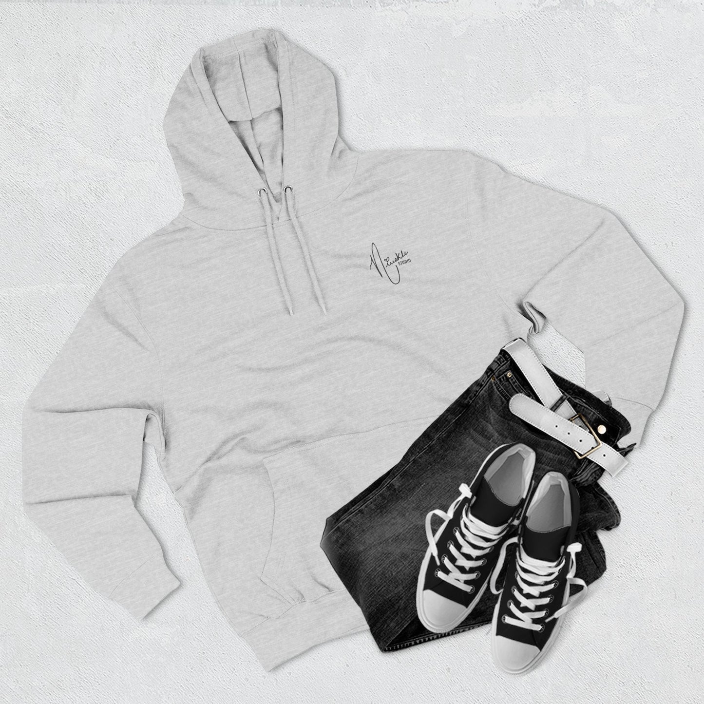 Perfectly Imperfect Adult Hoodie — Original Artwork by Nivekle Studio