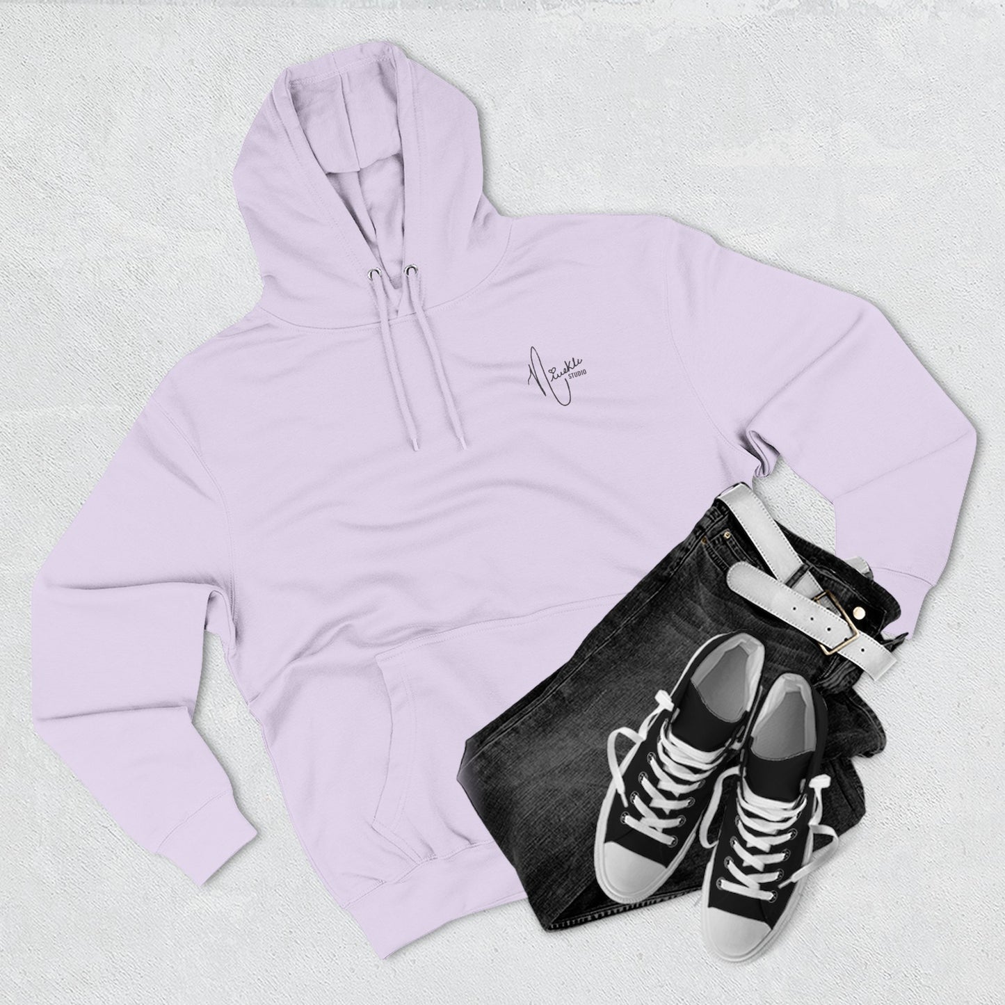 Perfectly Imperfect Adult Hoodie — Original Artwork by Nivekle Studio